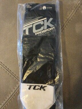 TCK Prosport Tube Black Socks Softball. Size Medium
